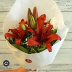 RAMO DE 3 VARAS DE LILIUMS (COLORES A DISPOSICION)