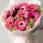 RAMO DE GERBERAS x12 ((COLORES SEGUN STOCK DISPONIBLE))