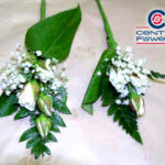 BOTONIER DE ROSAS ROCOCÓ