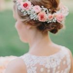 CORONITA DE ROSAS SPRAY Y GYPSHOPILAS