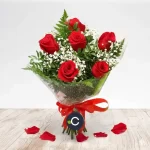 Ramo 6 Rosas • Día de los Enamorados